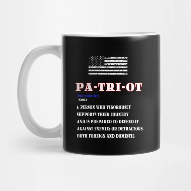 American Patriot Slogan - Patriotism by Mr.TrendSetter